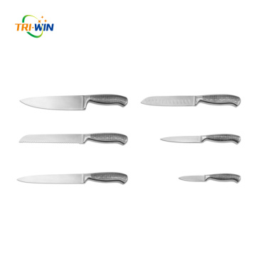 Eco-Friendly Feature 6 pcs Kitchen Knife Set