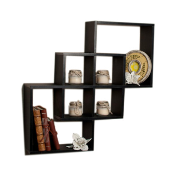 Intersecting Squares Decorative Wall Shelf
 