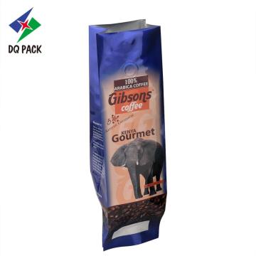 Coffee bag plastic material coffee package with volve