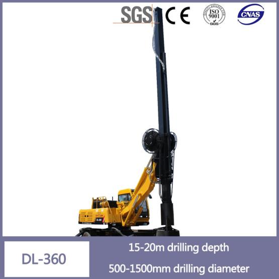 Hot Sale Wheel  Drilling Machine for Excavator