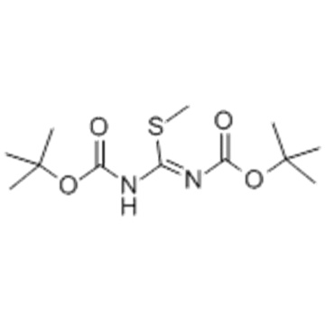 Carbamic acid,N-[[[(1,1-dimethylethoxy)carbonyl]amino](methylthio)methylene]-,1,1-dimethylethyl ester CAS 107819-90-9