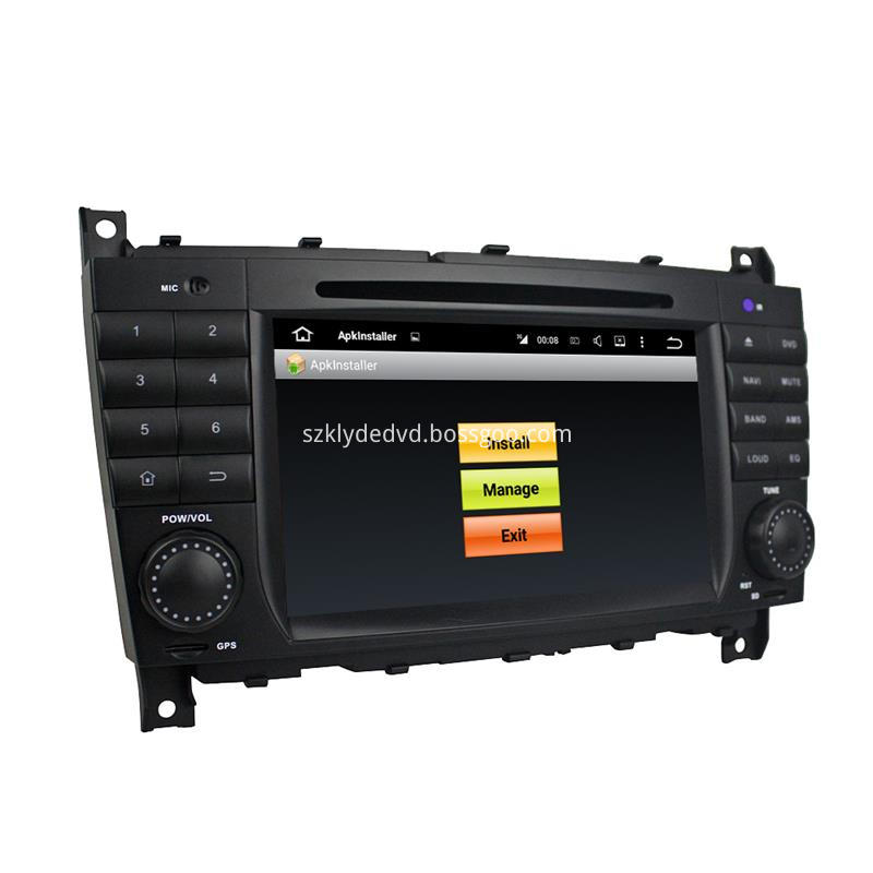 Benz w203 android 7.1 car audio (6)