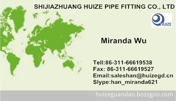 A105 Half Coupling business card