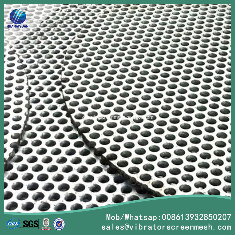 Round Hole Perforated Metal Screen