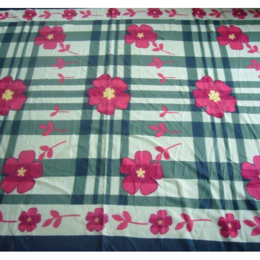100% Polyester two sides brushed polar fleece blanket