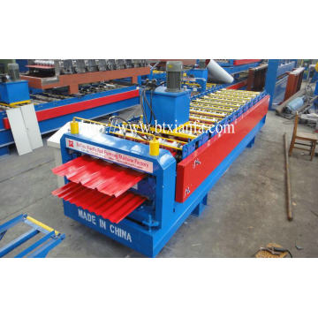 Trapezoidal Aluminum Double Layer Roll Forming Machine