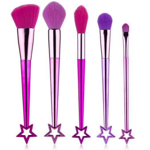 5Pcs Makeup Brushes Set Eye Shadow Foundation Powder Eyeliner Lip Make Up Brushes Women Cosmetic Makeup Tools