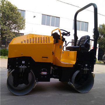 Small steel wheel road compactor price