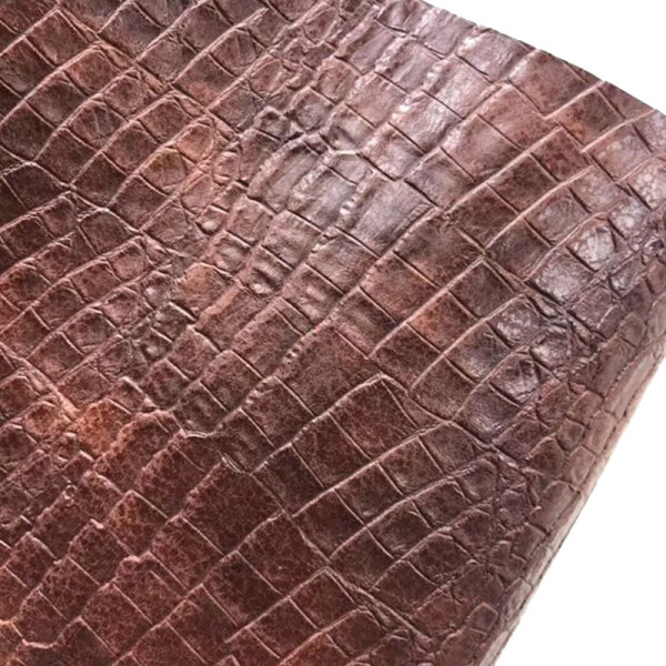 bag material Fake crocodile leather PU Artifical leather