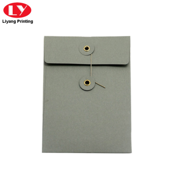A5 Size Paper Envelope With Button String