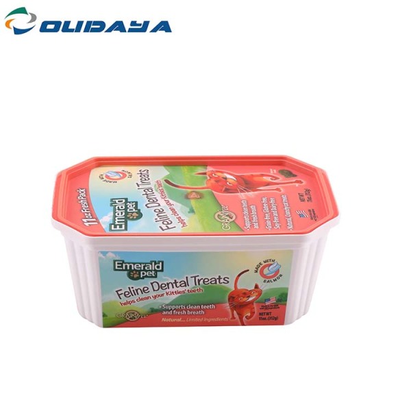 rectangle 580ml butter container with lid
