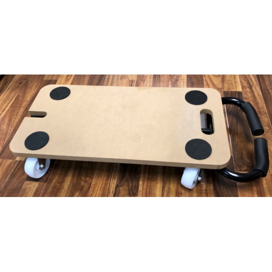 4-wheel foldable moving dolly sliders with EVA handle