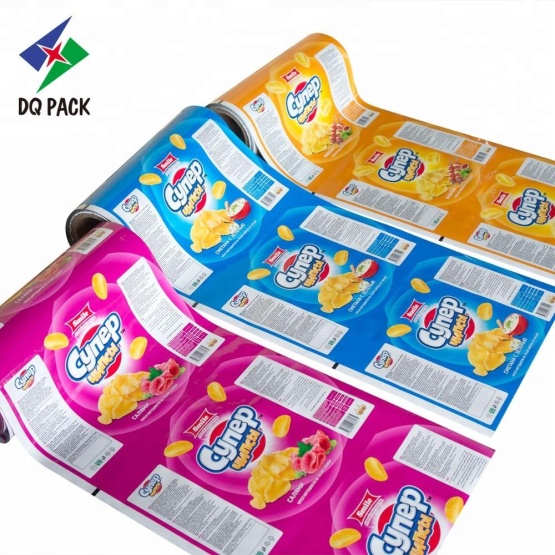 Packaging Roll Film For Snack Stock Food