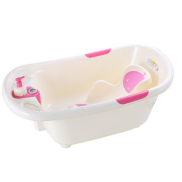 Baby Product Baby Bathtub With Thermometer And Bathbed