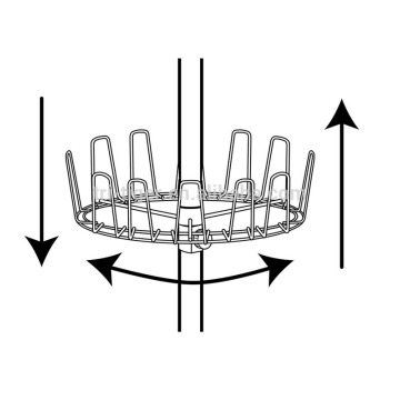 wholesale 4 tier revolving metal wire shoe rack,tree shoe rack