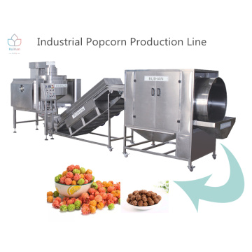 Automatic industrial popcorn machine