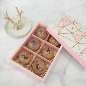 Pink bakery cookie gift boxes