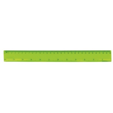 Light Green Plastic Ruler 15cm
