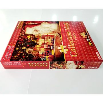 Custom cheap and beautiful 1500pcs paper adult puzzle