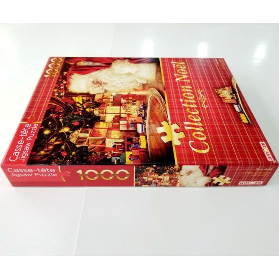 Custom 1500pcs paper children's educational puzzle toy