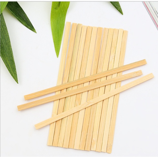 Bamboo coffee sticks with round heads