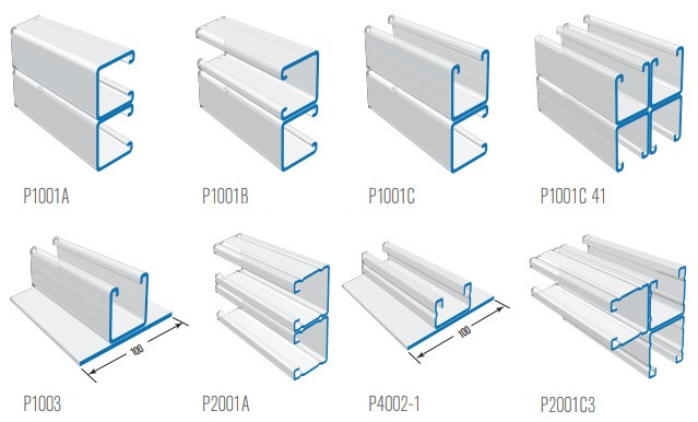 CNC Strut Channel Roll Forming Line