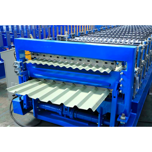 Roof tile roll forming machine double layer steel