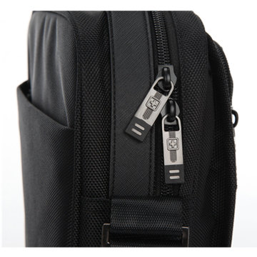 Leisure Business Waterproof Black Shoulder Messenger Bag