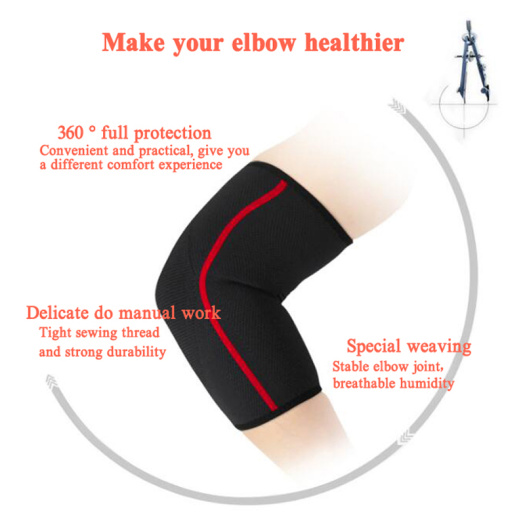 Tennis elbow brace compression support sleeve immobilizer