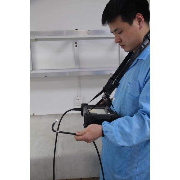 Industrial pipe inspection videoscope