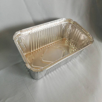 Food Packing Aluminium Foil Container Set Cover
