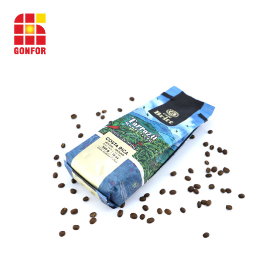 12 Colors Printed One-Way Valve Coffee Packing Bag