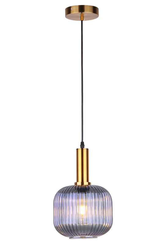 Pendant Blue Glass Lamp