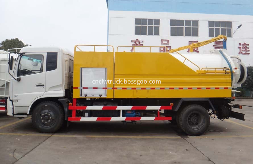 combination vacuum jetting truck 1