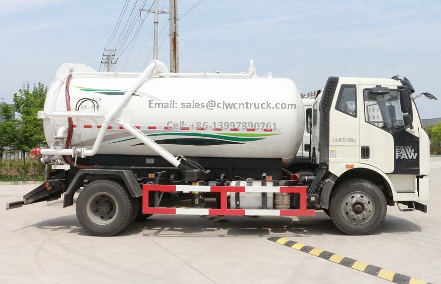 Waste Sewage Truck For Sale