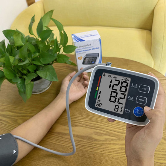 Free Manual Digital Electronic Blood Pressure Monitor