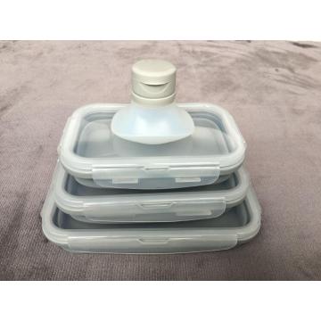 Multifunctional Silicone Lunch Bag Bento Box Crisper Sets