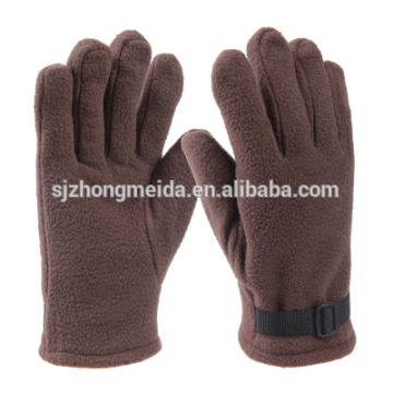 custom unisex embroidery fleece gloves