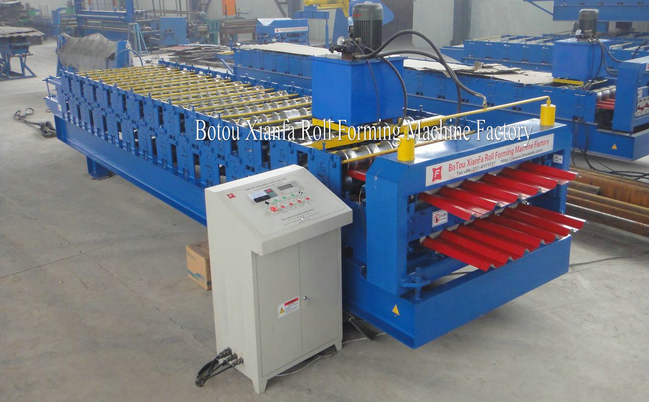 Roofing Tile IBR Machine
