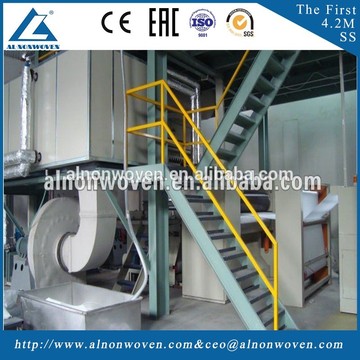 Good Function Spunbond Non Woven Fabric Machine for Making Soft and Strong Tensile Spunbond Nonwoven Fabric