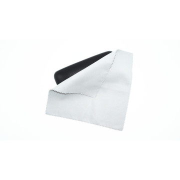 Ultrasonic edge microfiber suede cleaning cloth