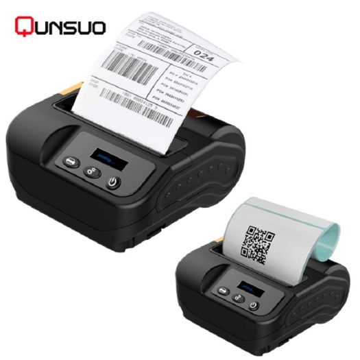 Mini Bluetooth thermal barcode label printer 3 inch