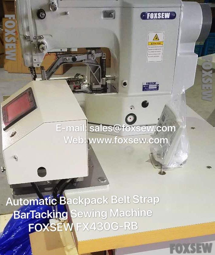 Automatic Backpack Belt Strap BarTacking Sewing Machine -2