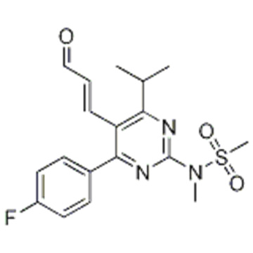 Methanesulfonamide, N-[4-(4-fluorophenyl)-6-(1-methylethyl)-5-[(1E)-3-oxo-1-propenyl]-2-pyri midinyl]-N-methyl- CAS 890028-66-7