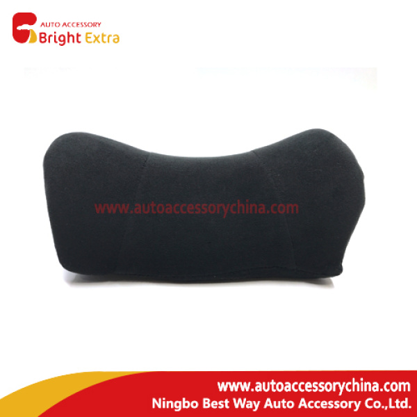Black Neck Rest Pillow With Memory Foam