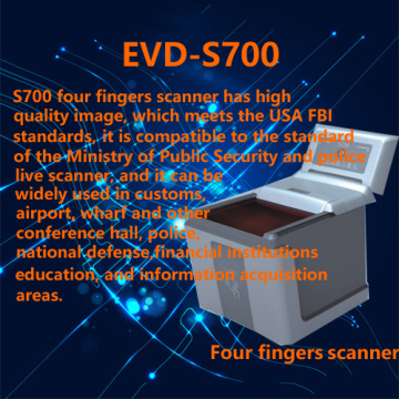 4-4-2  Four fingers fingerprint scanner