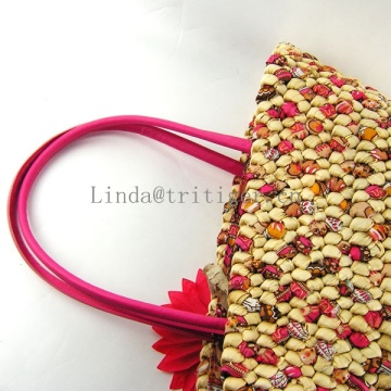 Summer Beach Straw Weave Shoulder Bags Handbag