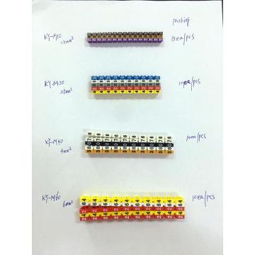 ROHS M Type Cable Marker with Different Marking