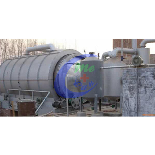 Sludge carbonization treatment dry distillation furnace