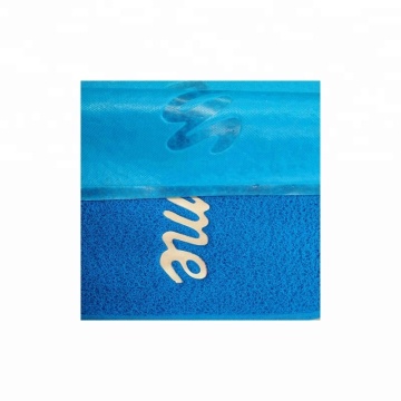 Modern design waterproof pvc coil logo welcome mats